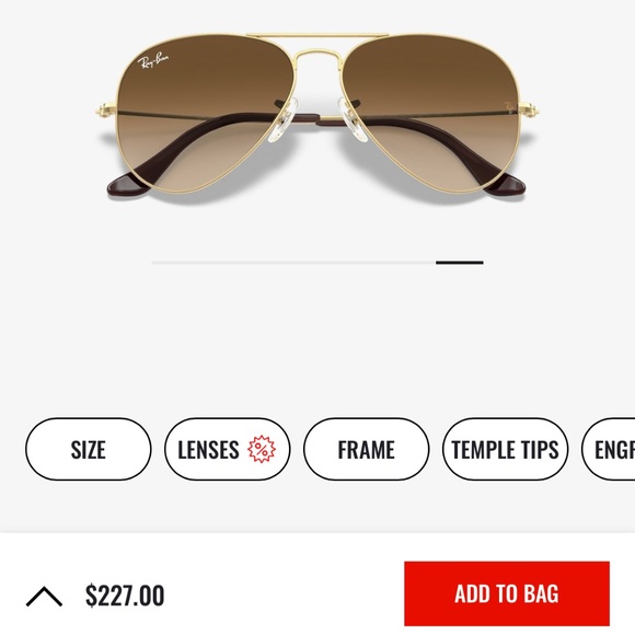 Raybans - Aviator Large Metal main image 5